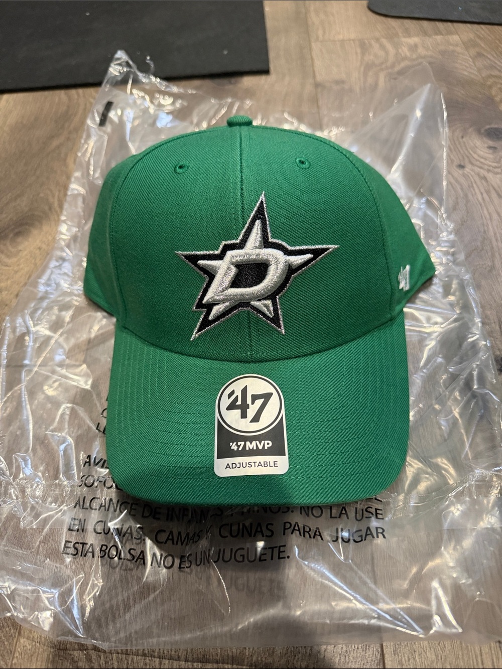 NWT 47 MVP Dallas Stars Green Adjustable Hat